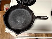 Large Cast Iron Skillet, No Lid