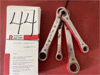 Set of Ratchet Style Wrenches