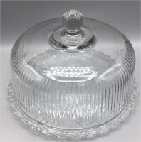 Glass Top Cake Dish with Glass Lid