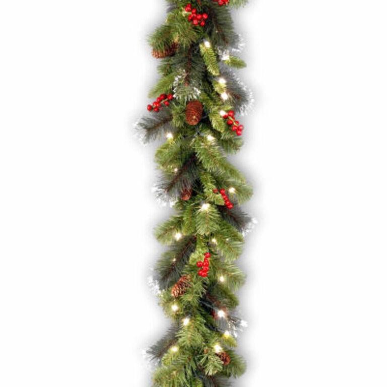 National Tree Co. Crestwood Spruce Garland