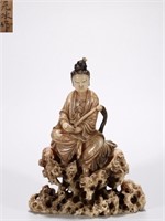 Chinese Soapstone Carved Figurine