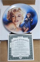 Marilyn Monroe Sparkling Cherie Collector Plate