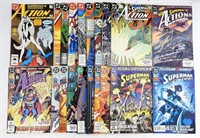 (20) 80s-90s DC ACTION COMICS - SUPERMAN