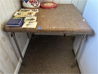 Vintage Folding Card Table