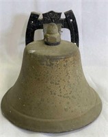 Vintage Bevin Garden Bell w/ Horseshoe Shaped