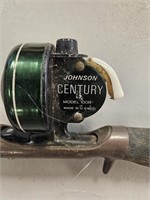 Johnson Century Model 100-B Reel & Daiwa Rod 6'