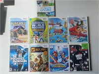 Nintendo Wii Assorted lot of Video Games