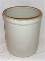 Vintage 5 gallon stoneware crock.