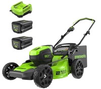 $780- Greenworks 80V 21" Self-Propelled Lawn Mower