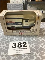 1931 delivery truck diecast metal bank