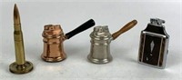 Unique Table Lighters Including Ronson, Lot of 3