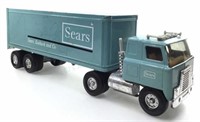 Ertl Pressed Steel Sears Toy Hauler Truck