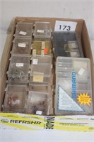 MISCELLANEOUS FISHING BOX LOT