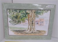 Betty C. Boyle Original Watercolor "Old Tree"