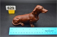 Vintage 6" resin Dachshund by Red Mill Mfg.