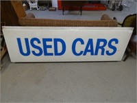 Large Used Car Sign Insert