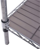 Slendor Wire Shelf Liner Value Pack of 5-Gray