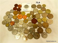 Foreign Currency Coin Lot