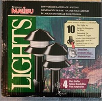 E - SET OF MALIBU LIGHTS (G102)