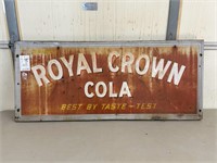 65. Royal Crown Cola Metal Sign