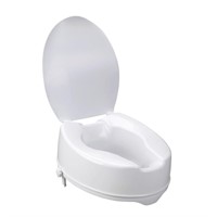 Bios Thermor Raised Toilet seat with lid (4"/10