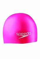 Speedo Silicone Junior Swim Cap, Pink