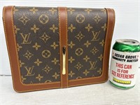 Marked Louis Vuitton shoulder bag purse