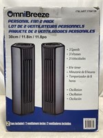 Omnibreeze Personal Fan *pre-owned Tested