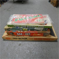 Stack of Assorted Sports Board Games