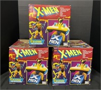 3 NOS X-Men Wolverine Telephones.