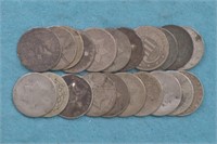 21 Three Cent Silvers