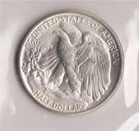 US Coins 1942 Liberty Walking Half AU/BU