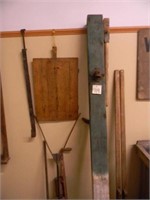 (10) Farm Primitives - Well Pump, Wood Stilts,