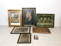 Lot of Religious Art Prints