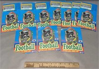 Handcut 1986 Football Box Topper
