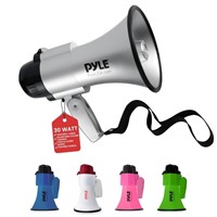 Pyle Portable Megaphone Speaker Siren Bullhorn-Com