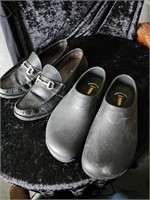 Tread Safe Shoes And Leather Loafers 9.5 and 10