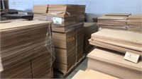 1 Stack of Miscellaneous MDF Board