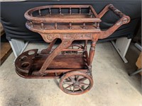 Antique Bar Trolley