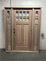 36 x 80 solid mahogany exterior door