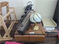 Cassette Storage, Lamp and Other Electronics