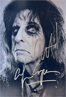 Autograph COA Alice Cooper Photo