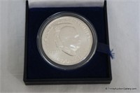 1990 Silver Eisenhower Centennial Comm Dollar Coin