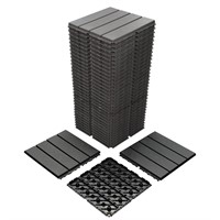 Plastic Deck Tiles  36pk 12x12
