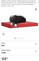 Large Dog Bed (Open box)