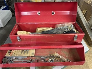 22 " Tool Box with Hand Tools and Wood Bits
