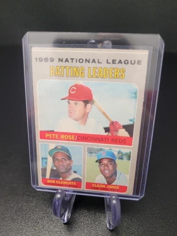 1970 Topps , National League Batting Leaders