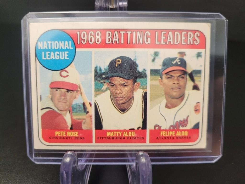 1968 Topps , National League Batting Leaders