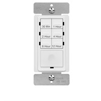 Enerlites HET06 12 Hour Timer Switch for Patio,