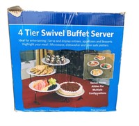 4 Tier Buffet Server